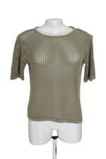 Blusa Hering feminina em tricô verde