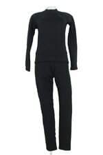 conjunto duas peças feminino preto com forro