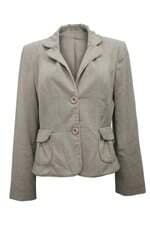 Blazer Feminino Gregory Cinza Xadrez