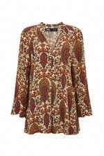 Vestido Curto Feminino Zara Estampado