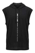 Camiseta Renner com touca masculino preto