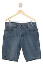 Bermuda jeans Hurley masculina azul denim