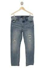 calça jeans rvca masculina azul