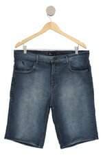 bermuda jeans Rip Curl masculina azul