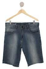 bermuda jeans Hurley masculina azul