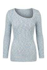 Vestido Curto em Tricot Feminino Zara Azul