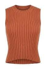 Regata Feminina Zara Marrom 