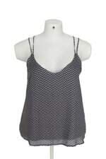 Blusa Rery feminina com estampa de chevron e forro