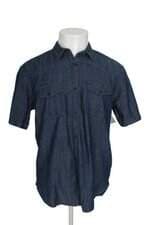 Camisa jeans Renner masculina azul