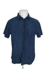 Camisa jeans Renner masculina azul
