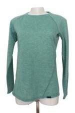 Blusa esportiva Quechua feminina verde com recortes