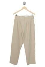 Calça Bangalô Feminina Verde Pastel Com Cós Com Elástico e Pregas