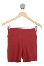 Shorts De Academia Ausar Feminino Terracota