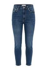 Calça jeans Feminina Zara azul