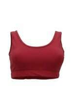 Top Esportivo Feminino Vinho