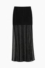 saia Tvz feminina preto com renda 