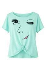 blusa feminina verde