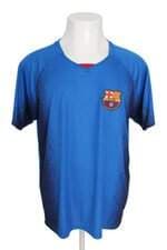 Camiseta Barcelona Centauro masculina azul estampada 