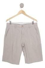 Bermuda de sarja Calvin Klein masculina bege