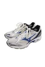 Tênis esportivo Masculino Mizuno X-10 Branco e Azul 