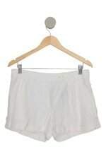 Shorts Canal feminino off white
