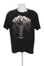 camiseta Hering masculina preta com silk