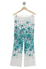 Calça Flare Le Lis Blanc Feminina Estampa Abstrata