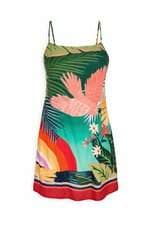 Vestido Curto Estampado Farm