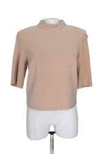 Blusa Iorane lurex bege