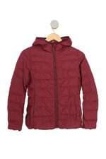 Jaqueta Puffer Uniqlo kids vinho
