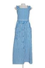 vestido sorih feminino azul listrado