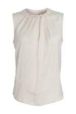 Blusa Zara feminina bege costas com fechamento em  botões 