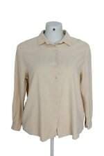 Camisa viscolinho Renner bege