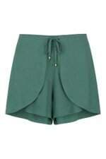 Shorts feminino Marialicia verde