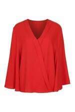 Blusa feminina Marialicia vermelha