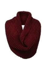 Cachecol em Tricot Feminino Vermelho