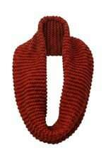 Cachecol em Tricot Feminino Terracota