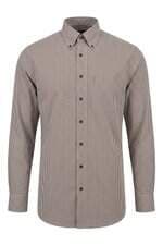 Camisa masculina Christian Berg marrom xadrez