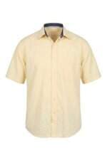 Camisa masculina Dom Sancho amarela