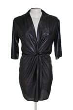 Vestido curto Amaro furta-cor