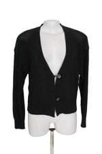 Cardigan Massimo Dutti feminino preto