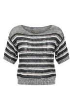 Cropped Feminino Amaro Listrado 