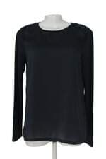 Blusa Siberian azul marinho com recortes