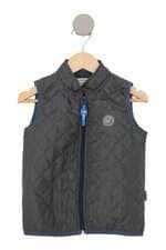 Colete Alphabeto matelassê cinza