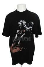 Camiseta Oversized Represent masculina preta