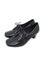 Sapato Feminino Maxi Confort em Couro Preto 