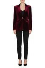 blazer de veludo C&A vinho com forro