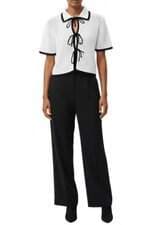 blusa de crochê C&A branca