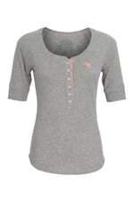 Blusa Abercrombie & Fitch kids cinza
