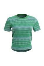 Camisa Zara feminina verde
